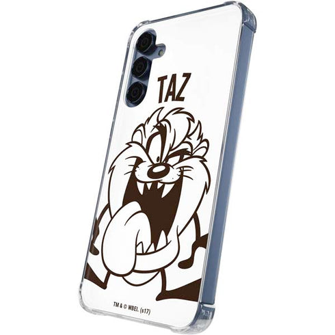 Looney Tunes Taz Big Head Galaxy A35 5G Clear Case